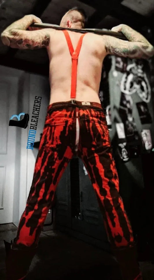 Red Hankycode Bleachers