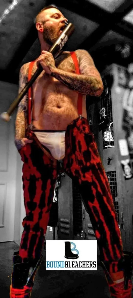 Red Hankycode Bleachers